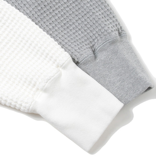 RAGLAN CREW NECK HEAVY WAFFLE