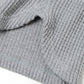 RAGLAN CREW NECK HEAVY WAFFLE