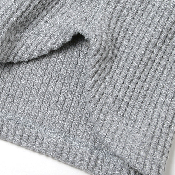 RAGLAN CREW NECK HEAVY WAFFLE