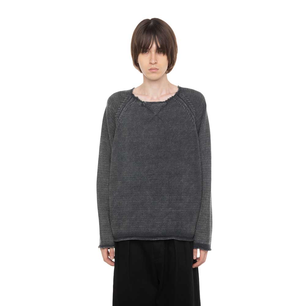 DAIRIKU(ダイリク)Vintage Washed Pullover Knit Sweater (26SS KNT2