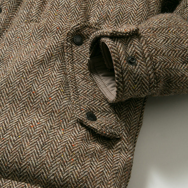 Harris Tweed Mountain Short Down Parka