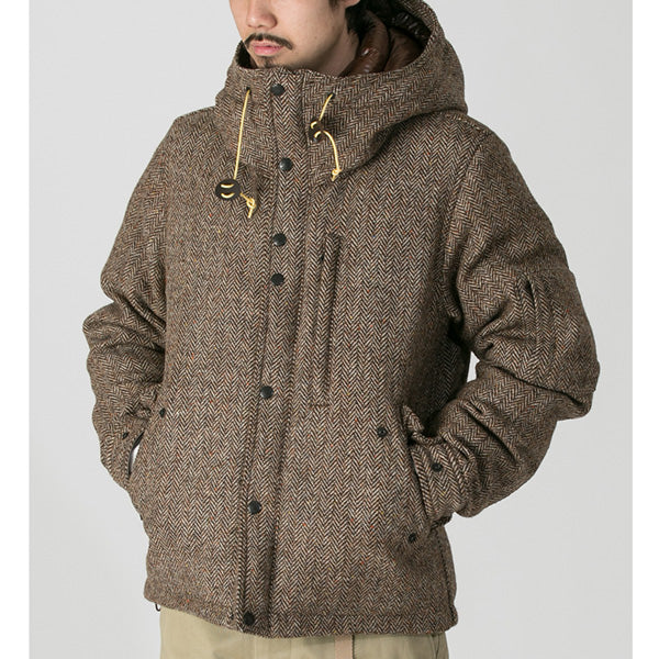 Harris Tweed Mountain Short Down Parka