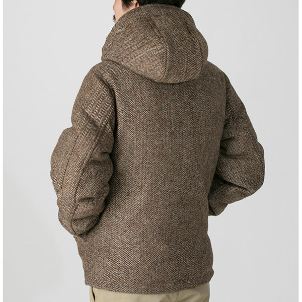 Harris Tweed Mountain Short Down Parka