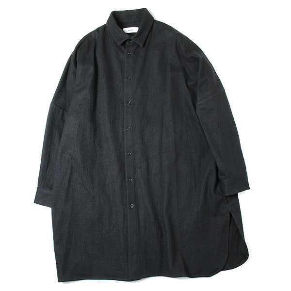 REGULAR COLLAR SHIRTS LONG C/W TWILL