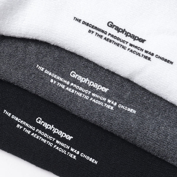 Graphpaper 3-Pack Socks MONOTONE