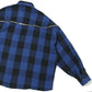 ZIPPER CHECK SHIRT