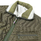 REVERSIBLE QUILTED FLEECE JACKET