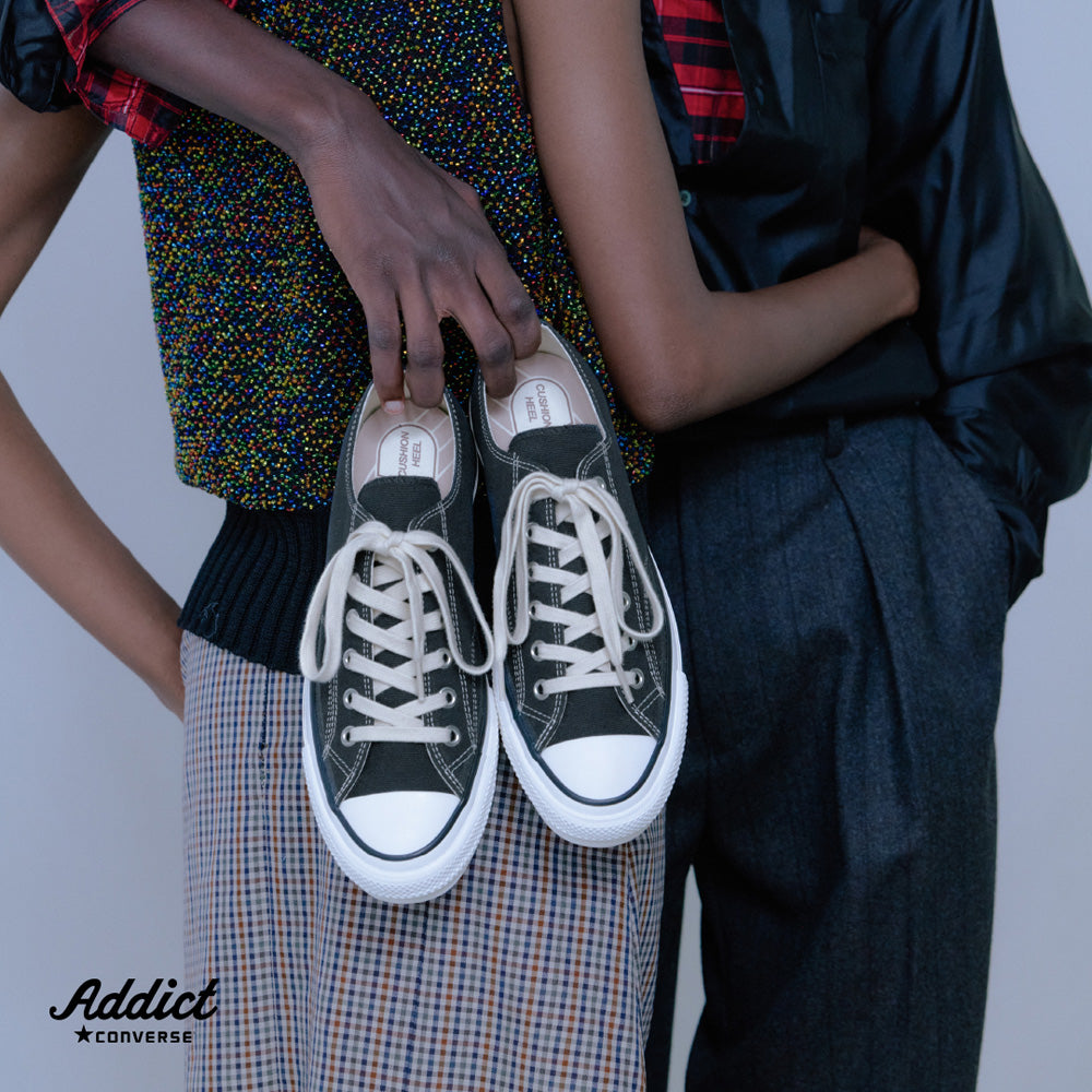 CHUCK TAYLOR CANVAS OX(SMOKY BLACK)