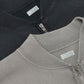 Vintage Half Zip Rib Collar Sweatshirt