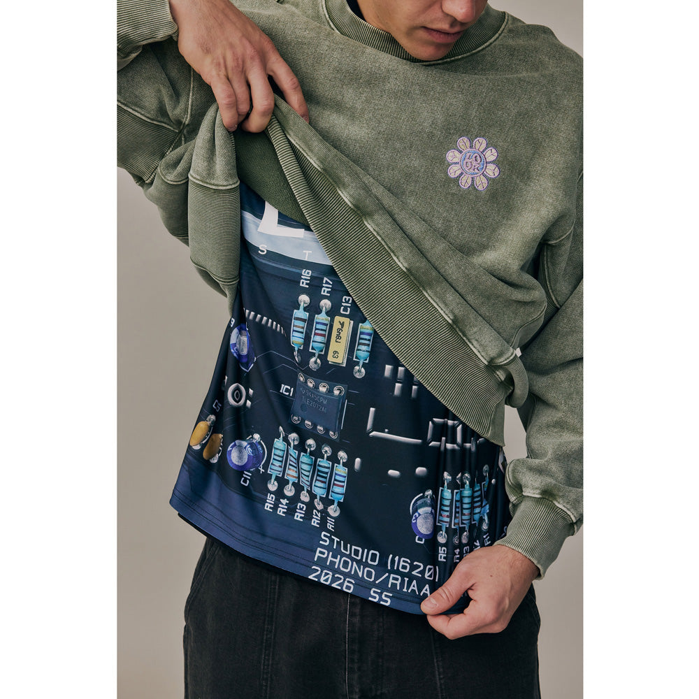 LQQK Studio (ルックスタジオ) Flower Power Sweat LQS26FS03