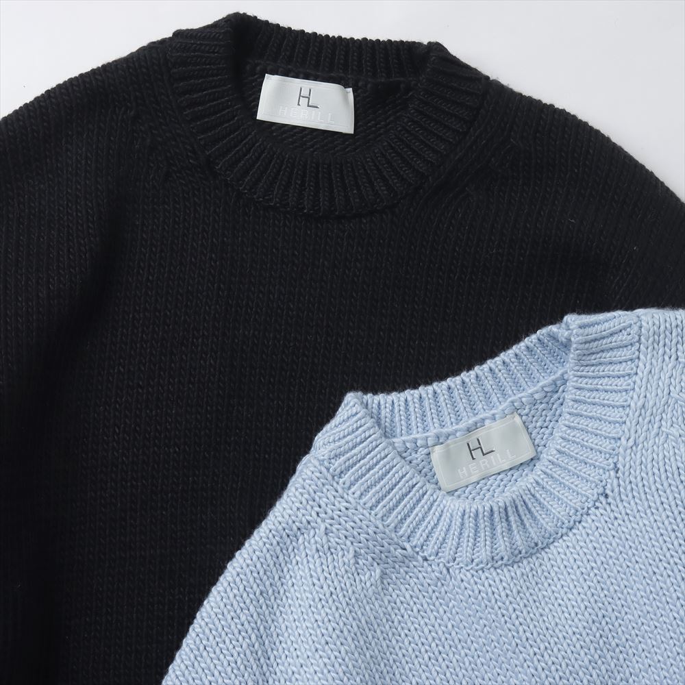 Cotton code Crew neck