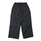 WOOL WIDE TRACK TROUSERS
