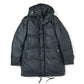 cotton ripstop layered down coat