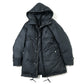 cotton ripstop layered down coat