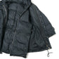 cotton ripstop layered down coat