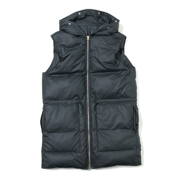 cotton ripstop layered down coat