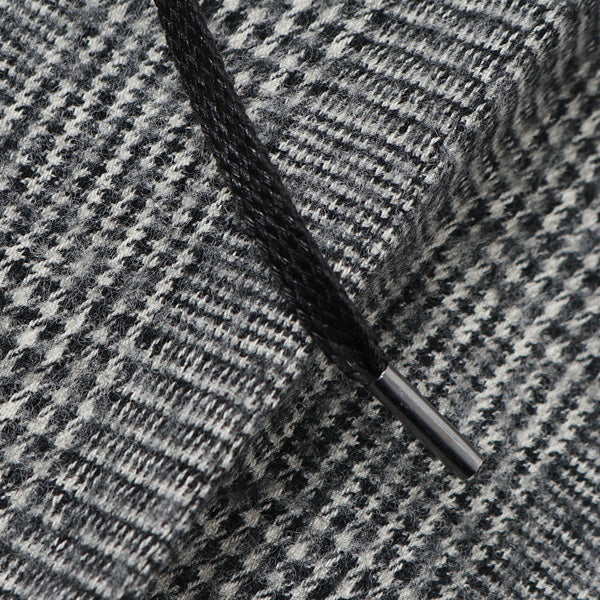 HEM SLIT STRAIGHT FIT (WHITE CHECK)