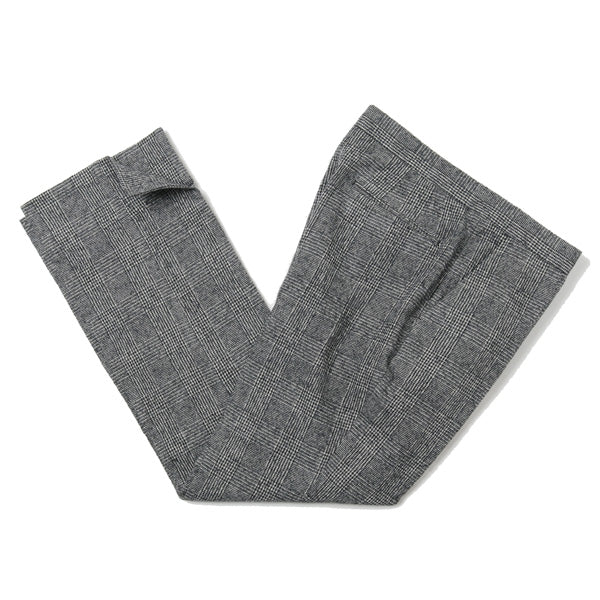 HEM SLIT STRAIGHT FIT (WHITE CHECK)