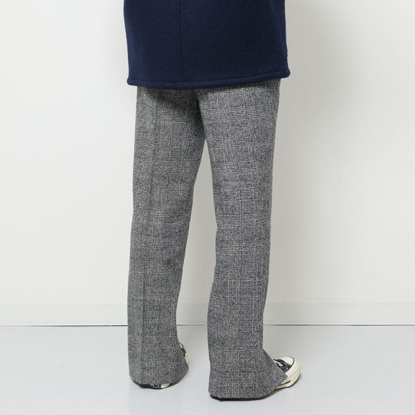 HEM SLIT STRAIGHT FIT (WHITE CHECK)