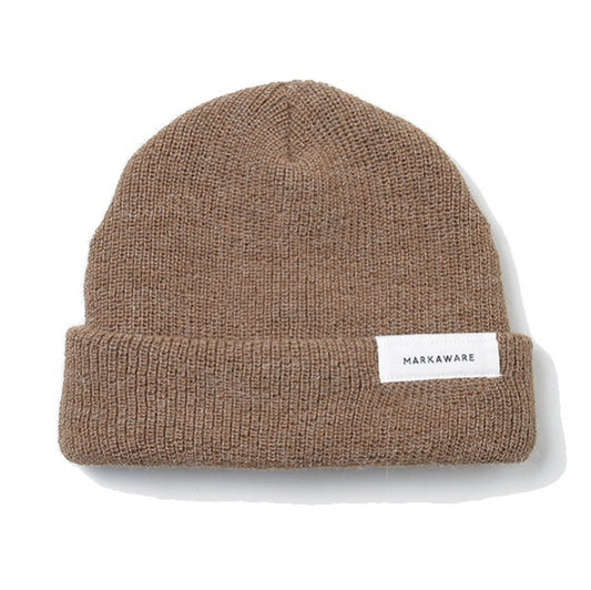 NATURAL COLOR FINE ALPACA KNIT CAP