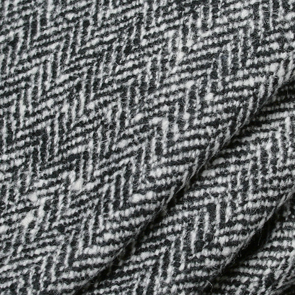 BALLON PANTS CROPPED HERRINGBONE TWEED
