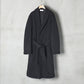 DOUBLE BRESTED SHAWL COLLAR COAT SUPER 120s BEAVER