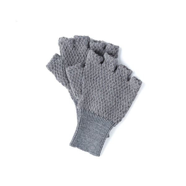 FINGERLESS KNIT GLOVES