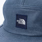 Leather Field Cap / INDIGO