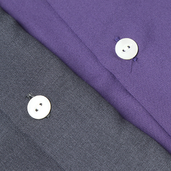 Cut-off Bottom One-Up Shirt - Pe/R Twill