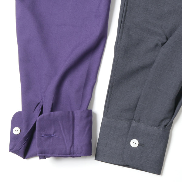 Cut-off Bottom One-Up Shirt - Pe/R Twill