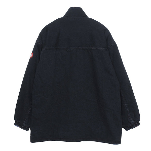 DENIM FLEECE REV JACKET