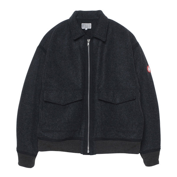 MELTON ZIP JACKET