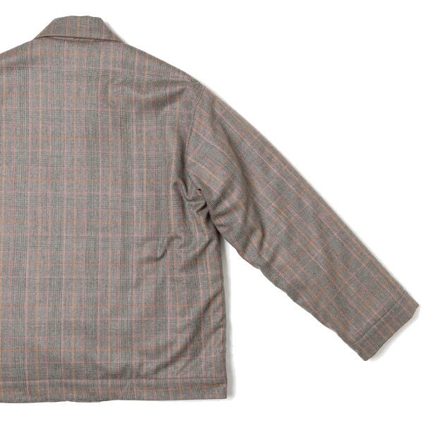 STUFFED UTILITY SHIRTS JACKET BROWN CHECK