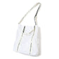 sail cloth logo tape shoulder bag