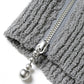 british wool side zipper pullover