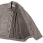 STUFFED UTILITY SHIRTS JACKET BROWN CHECK