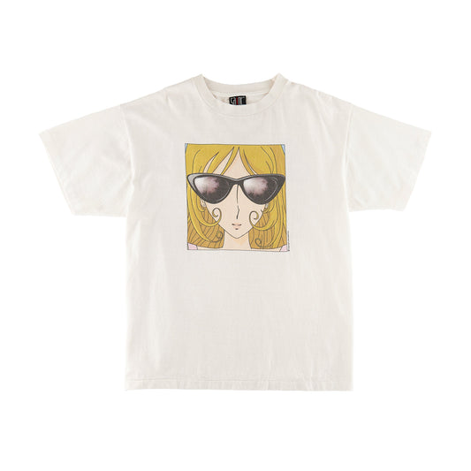 SS TEE/SUNGLASS/WHITE