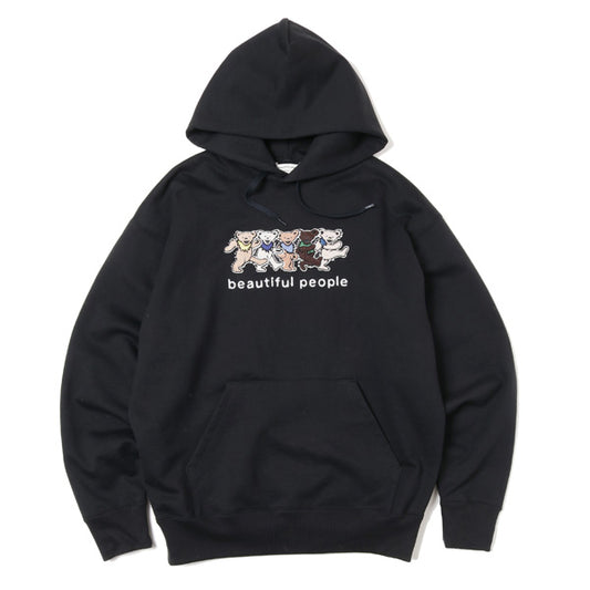 bp×G.D sweat parker(BLACK)