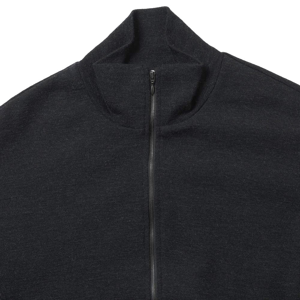 Wool Knit Track Jacket