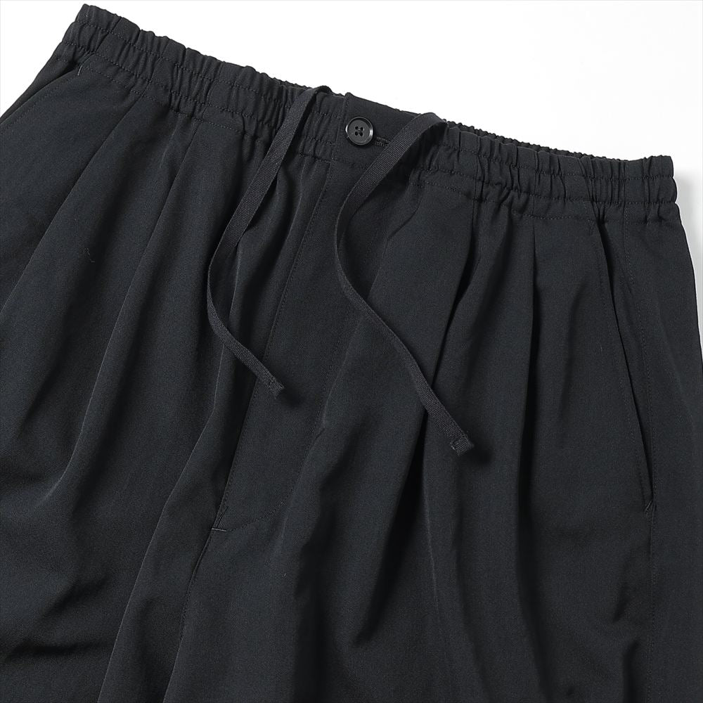 WOOL WIDE TRACK TROUSERS