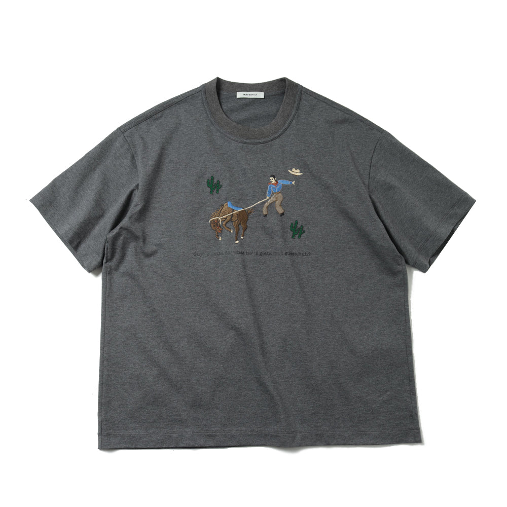 Embroidery Short Sleeve T-shirt