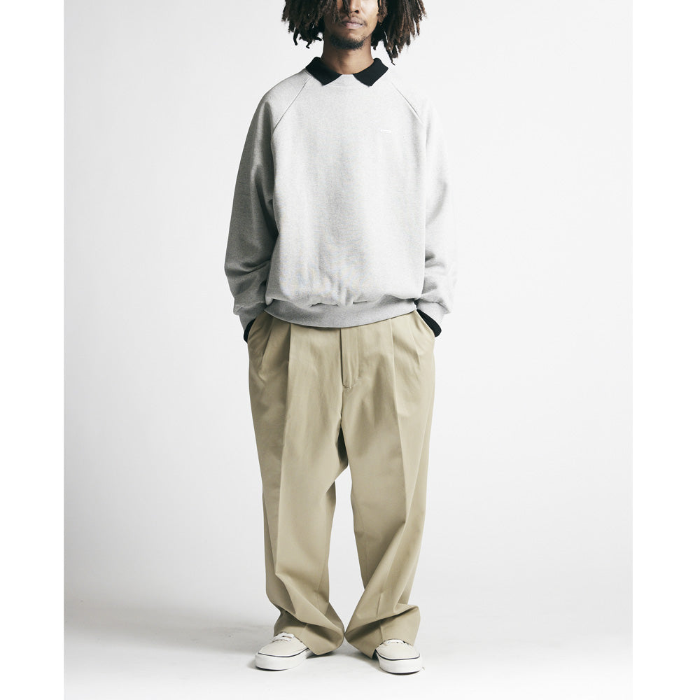 FARAH (ファーラー) Potting LOGO Crewneck Sweatshirt FR0403