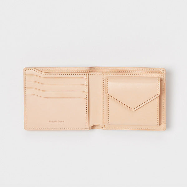 half folded wallet