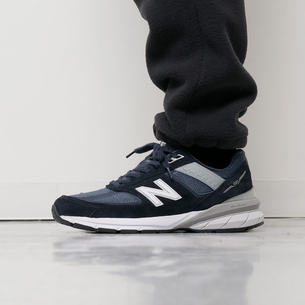 ピッグスエード New Balance M990 V5 / K103(NAVY)