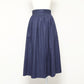 Front button skirt