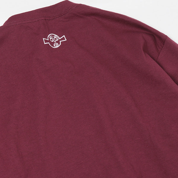 L/S Tee CHLOE(CREW NECK MAROON)