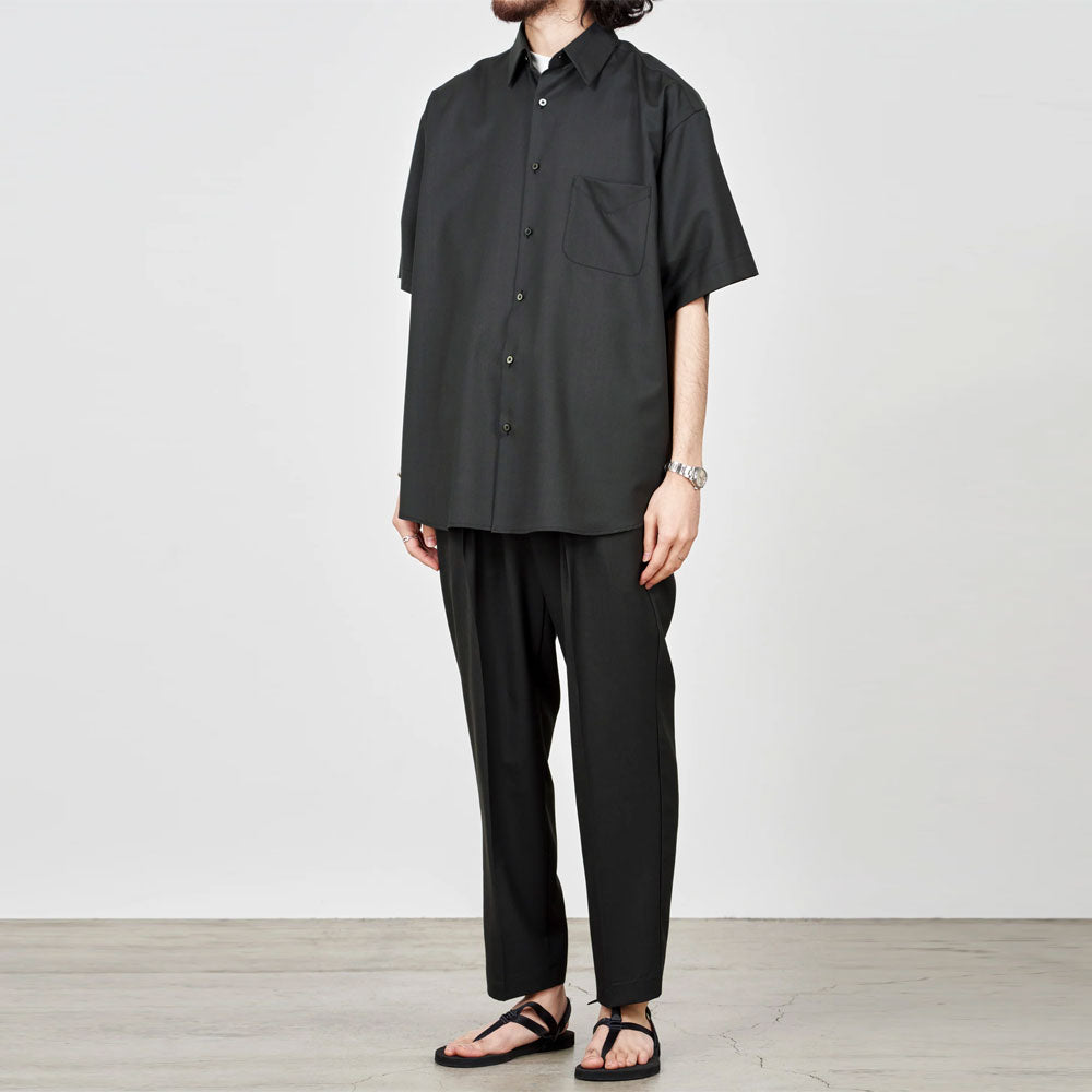 COMFORT FIT SHIRTS S/S SUPER120s WOOL TROPICAL