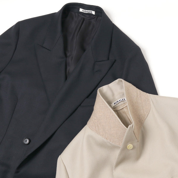 WOOL KID MOHAIR KERSEY JACKET
