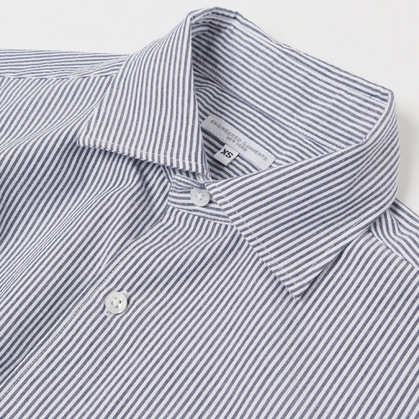 Spread Collar Shirt - Cp Seersucker St.