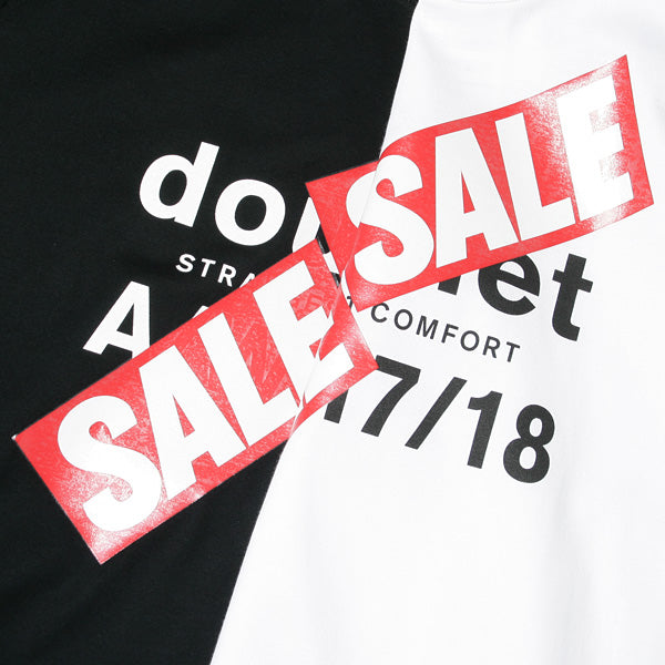 "A/W 17/18 SALE" PRINT T-SHIRT